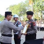Kapolresta Pontianak Pimpin Upacara PTDH Personil yang Melakukan Pelanggaran Kode Etik Polri