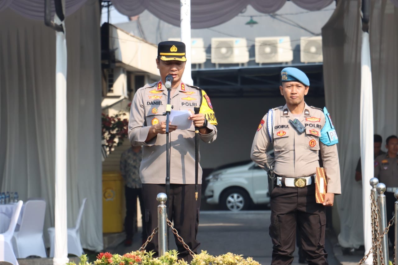 Ciptakan Pilkada Damai 2024, Polres Mojokerto Kota Gelar Simulasi Sispamkota