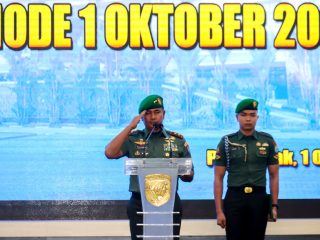 Pangdam XII/Tpr Terima Laporan Korps, 53 Perwira Resmi Sandang Pangkat Baru