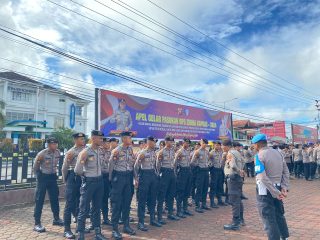 Patroli Dit Samapta Polda Kalbar Jaga Situasi Aman di Kapuas Hulu Jelang Pilkada