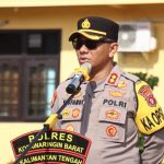 Kapolres Kobar Pimpin Upacara Sertijab