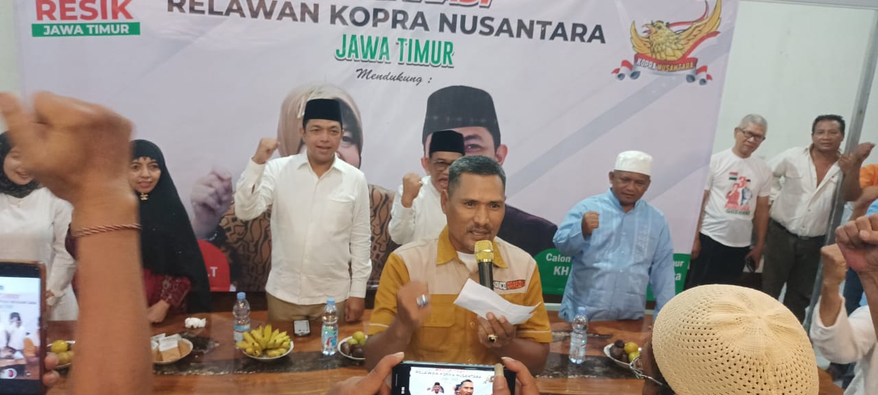 Relawan Kopra Nusantara Gelar Deklarasi, Dukung Cagub Nomer Urut 3