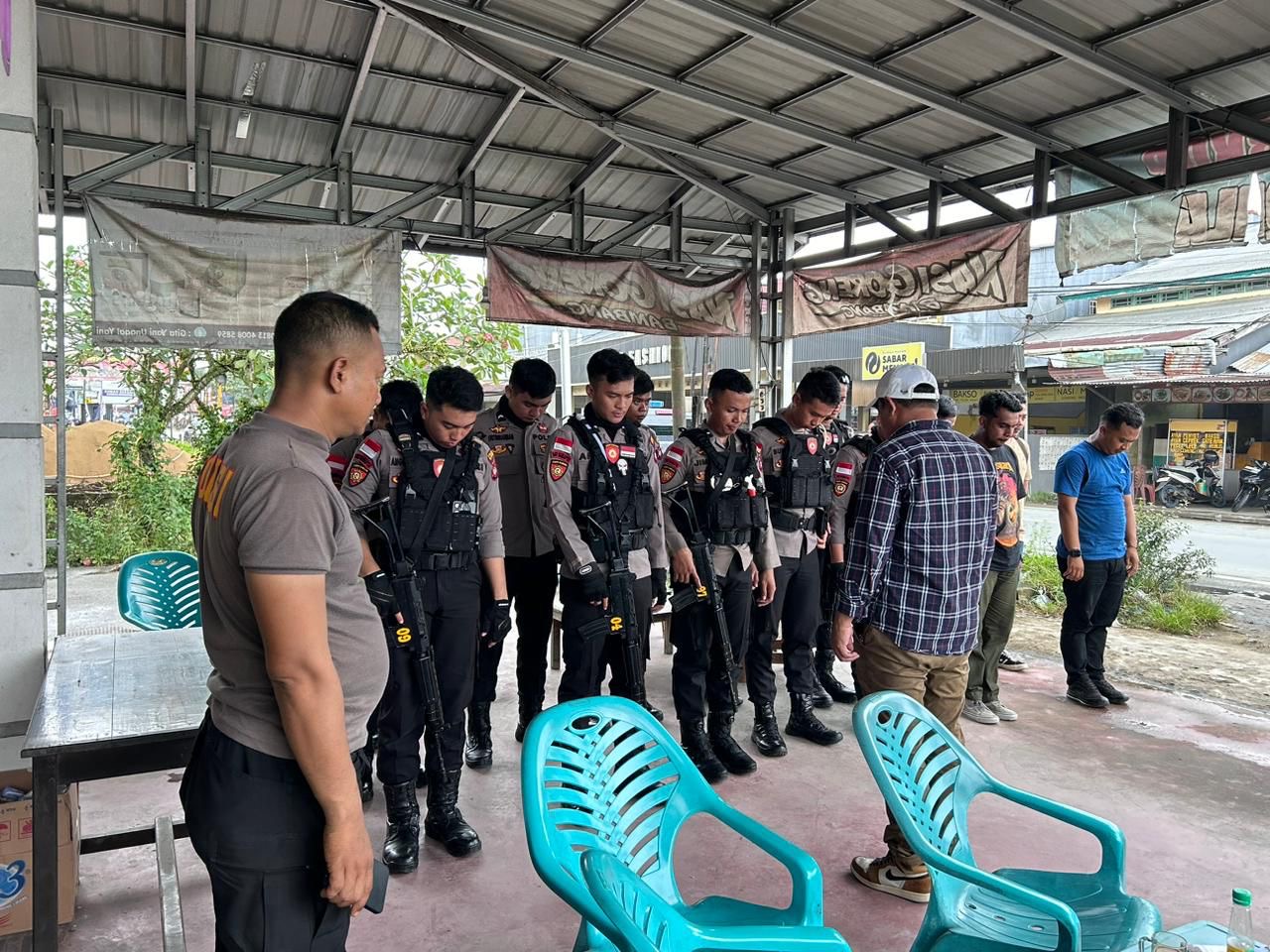 Polres Sambas Gelar Operasi Kampung Narkoba dalam Program Asta Cita Menuju Indonesia Emas