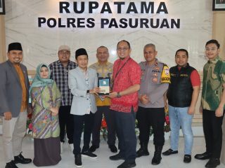 DPRD Jawa Timur Kunjungi Polres Pasuruan, Bahas Persiapan Pengamanan Pilkada