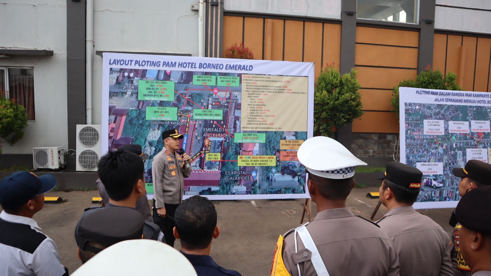 Pastikan Debat Paslon Bupati Aman dan Lancar, Kapolres Ketapang Turun Langsung Pimpin Pengamanan