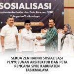 SEKDA Kabupaten Tasikmalaya Hadir Dalam Sosialisasi Penyusunan Arsitektur Peta Rencana SPBE