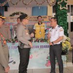 Kapolres Ketapang Pantau Bandara Dan Pelabuhan, Pastikan Personel Tergelar Dan Siap Berikan Pelayanan