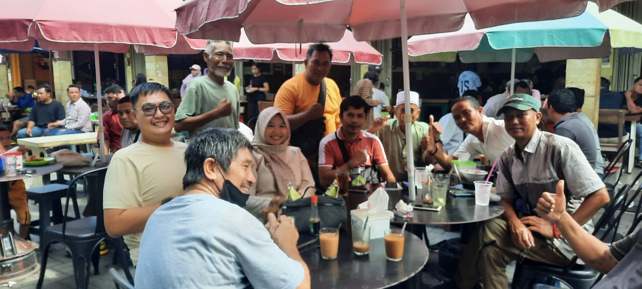 Ngopi Santai DPD Bersama Wartawan Belitung