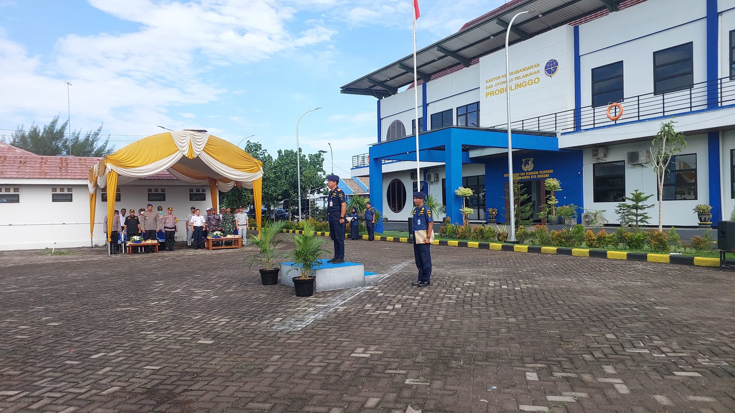 KSOP IV Probolonggo Gelar Apel kesiapan posko penyelenggaraan angkutan laut Nataru 2024/2025.