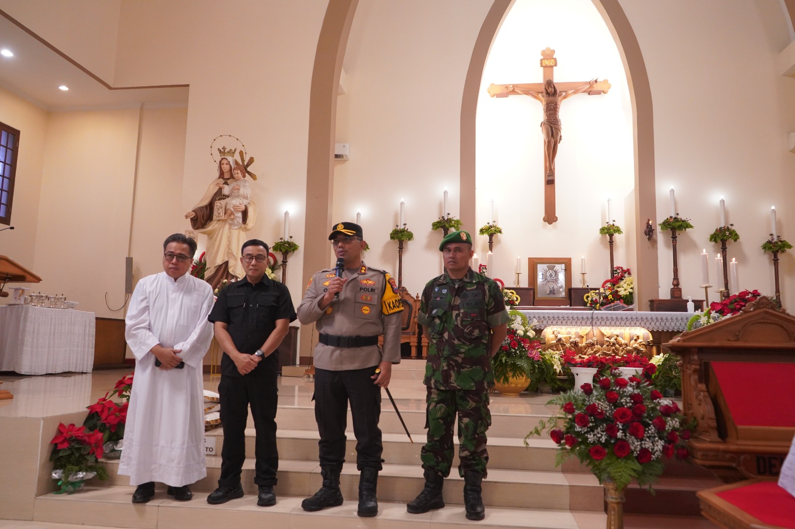 Pimpin Apel Pengamanan Malam Natal, Ini Kata Kapolres Probolinggo Kota