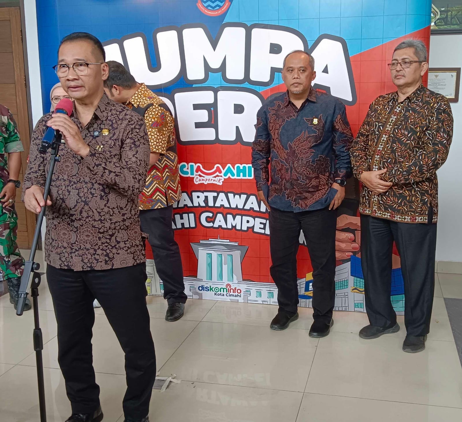 Pemerintahan Kota Cimahi Melalui Inspektorat Gelar Jumpa Pers Harkodia