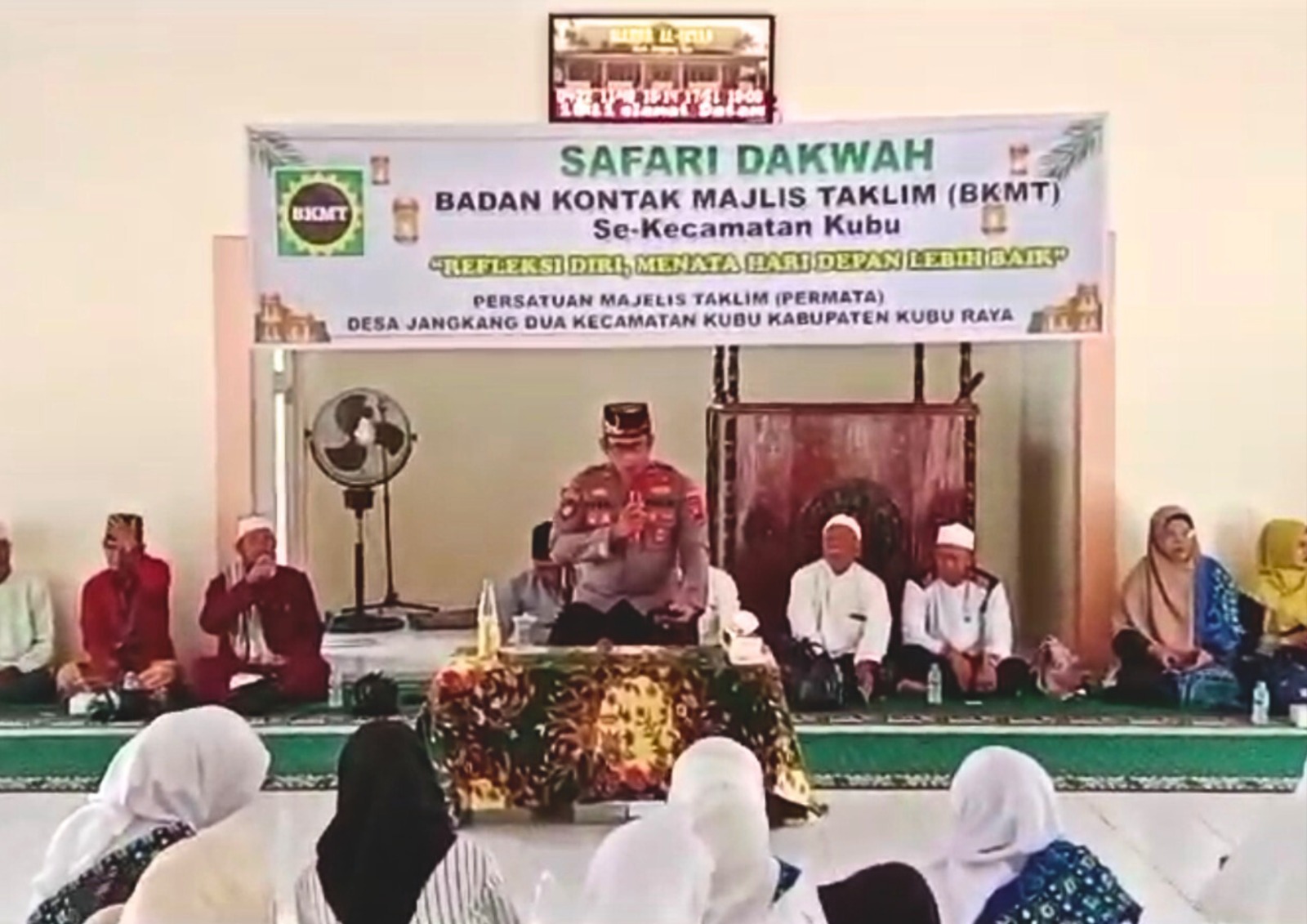 Kisah IPDA Rusdi: Polisi, Qori, dan Pengajar Majelis Taklim di Kubu Raya