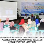 DESA CIKUNIR DIPILIH TEMPAT MENYAKSIKAN PELUNCURAN SECAR HYBRID GERAKAN ORANG TUA ASUH CEGAH STUNTING