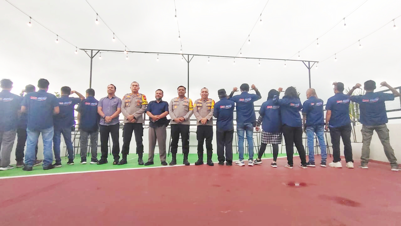 Awal Tahun 2025, Kapolres Kubu Raya Bangun Sinergi dengan Insan Pers