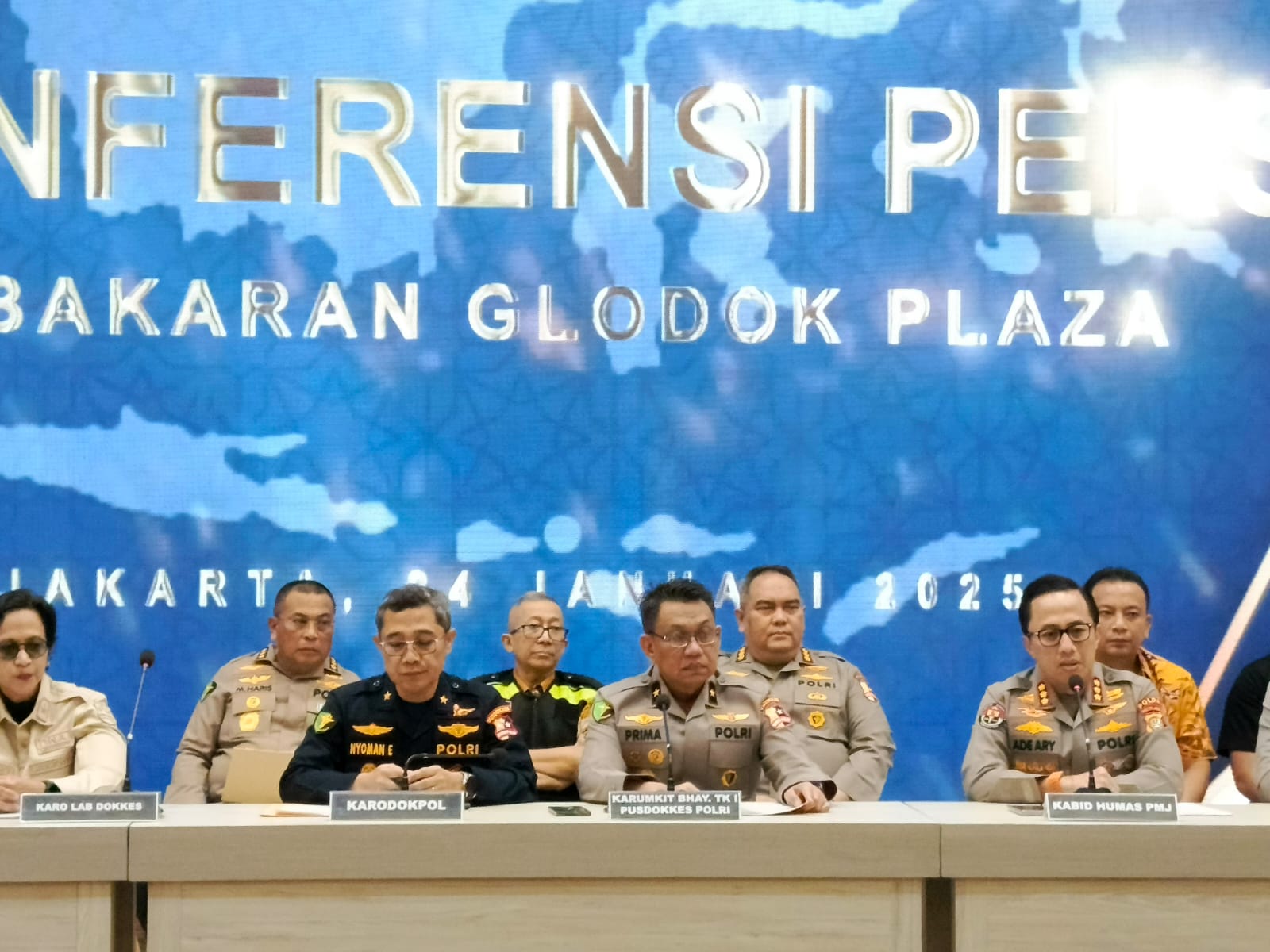 Polri Pastikan Identifikasi Jenazah Kebakaran Glodok Komitmen Tuntaskan Misi Kemanusiaan