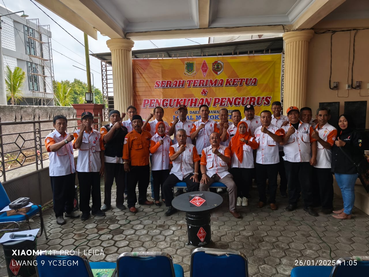 Pengukuhan Pengurus ORARI Lokal Mojokerto