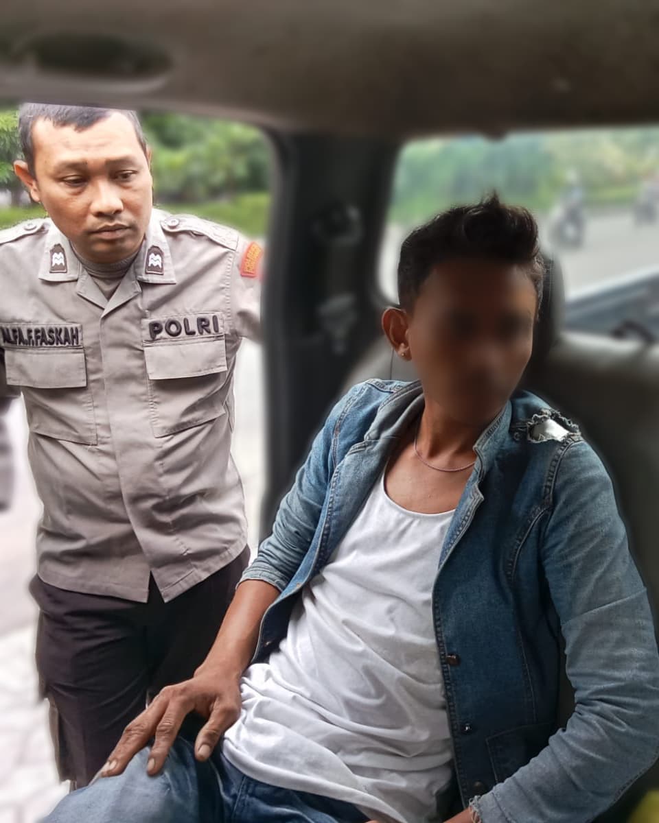 Respon Cepat! Polsek Pontianak Selatan Amankan Terduga Pelaku Premanisme di Indomaret A. Yani