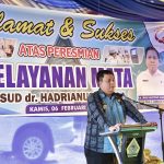 Bupati Samosir Resmikan Poliklinik Mata di RSUD dr. Hadrianus Sinaga