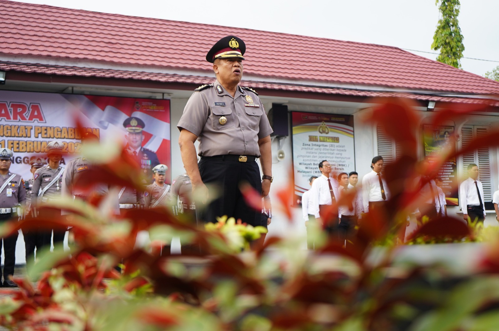 Pimpin Upacara Kenaikan Pangkat Pengabdian, Ini Kata Kapolres Probolinggo Kota