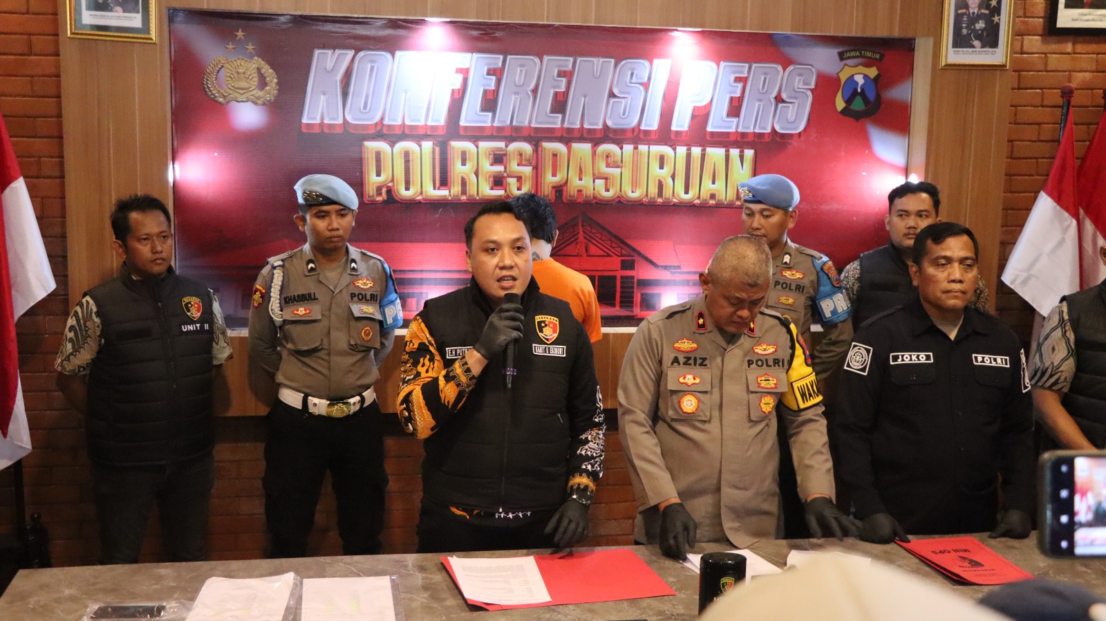 Polres Pasuruan Ungkap Kasus Pencurian Uang Selebgram Senilai Rp 276 Juta