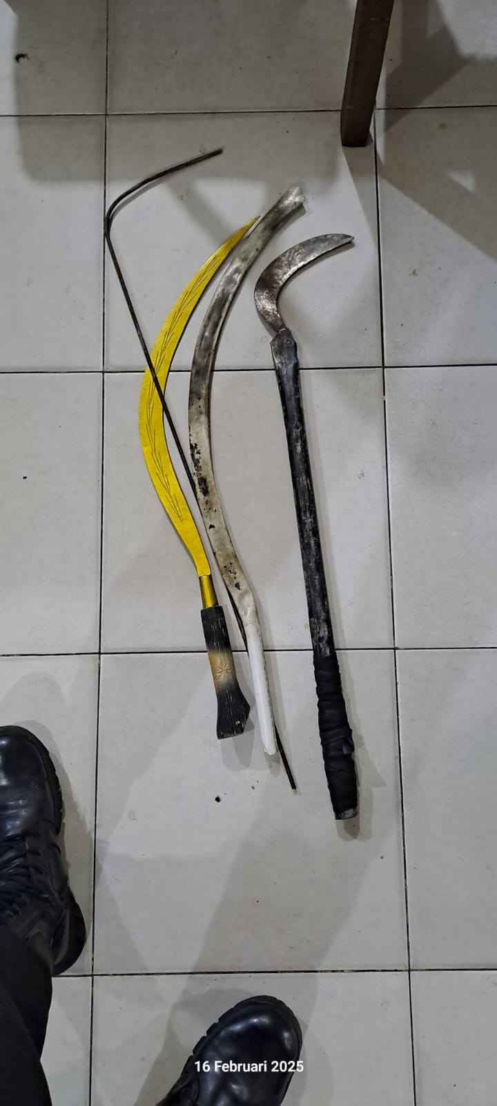 Patroli Enggang Polresta Pontianak Amankan 9 Remaja Bersenjata Tajam