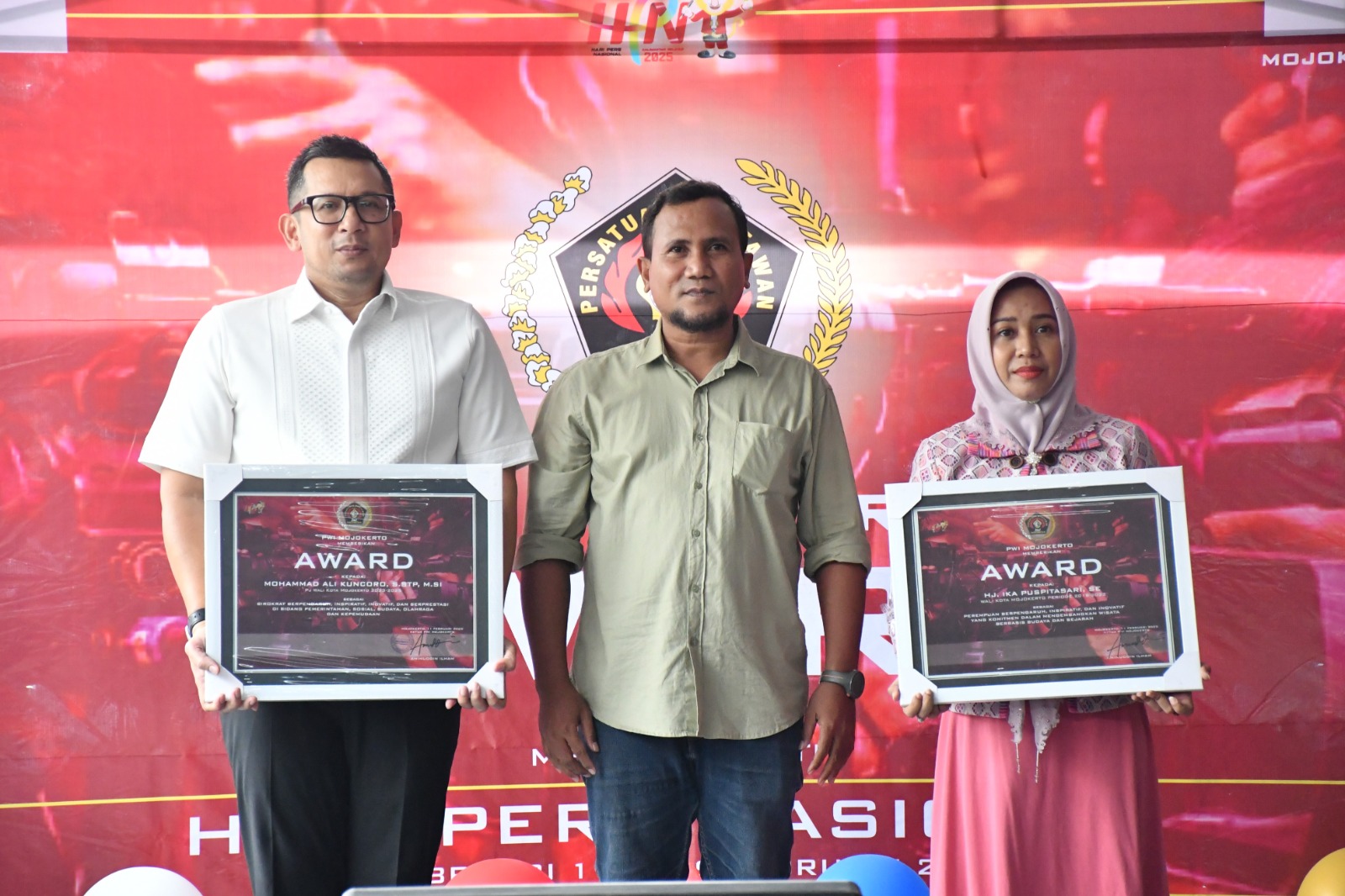 Dandim 0815/Mojokerto Bareng Forkopimda Hadiri Peringatan Hari Pers Nasional Ke-79 Tahun 2025