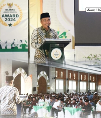 Sekda Kab Tasikmalaya Mengucapkan Terimakasih Pada Unit pengelola Zakat