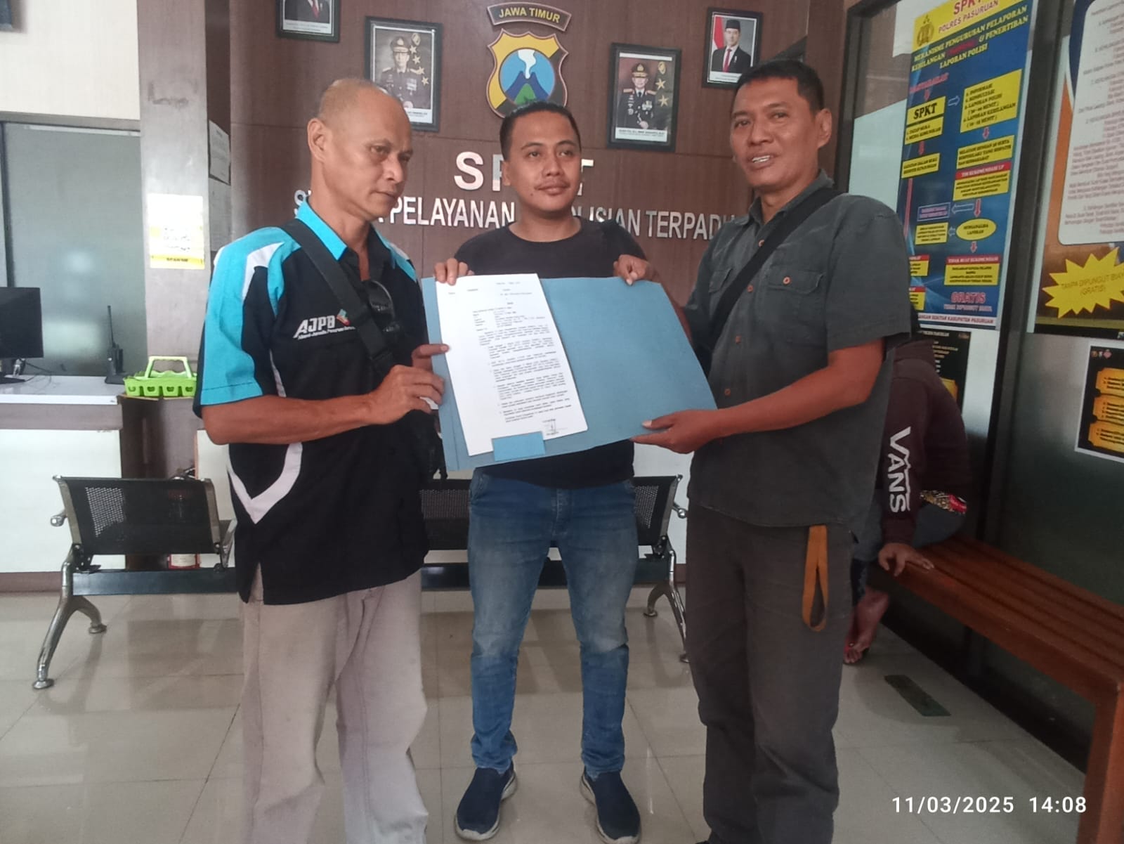 Ngawur Kon Sul …! Golek Sumbangan Nggae Jenenge 53 Media Kapok Dilaporno Nang SPKT Mapolres Pasuruan