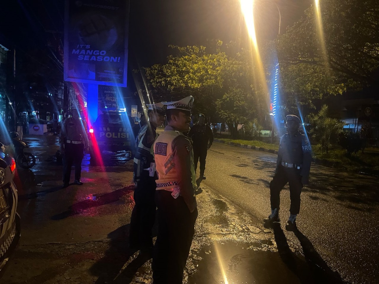 Cegah Balap Liar dan Kejahatan Jalanan, Polres Kubu Raya Gencarkan Patroli Malam