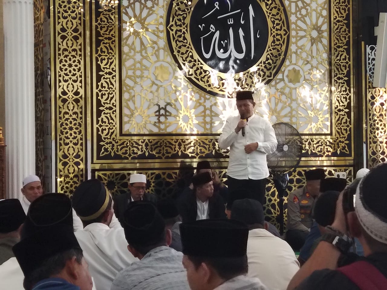 Safari Ramadhan Bupati Kubu Raya di Masjid Miftahul Jannah Desa Kapur