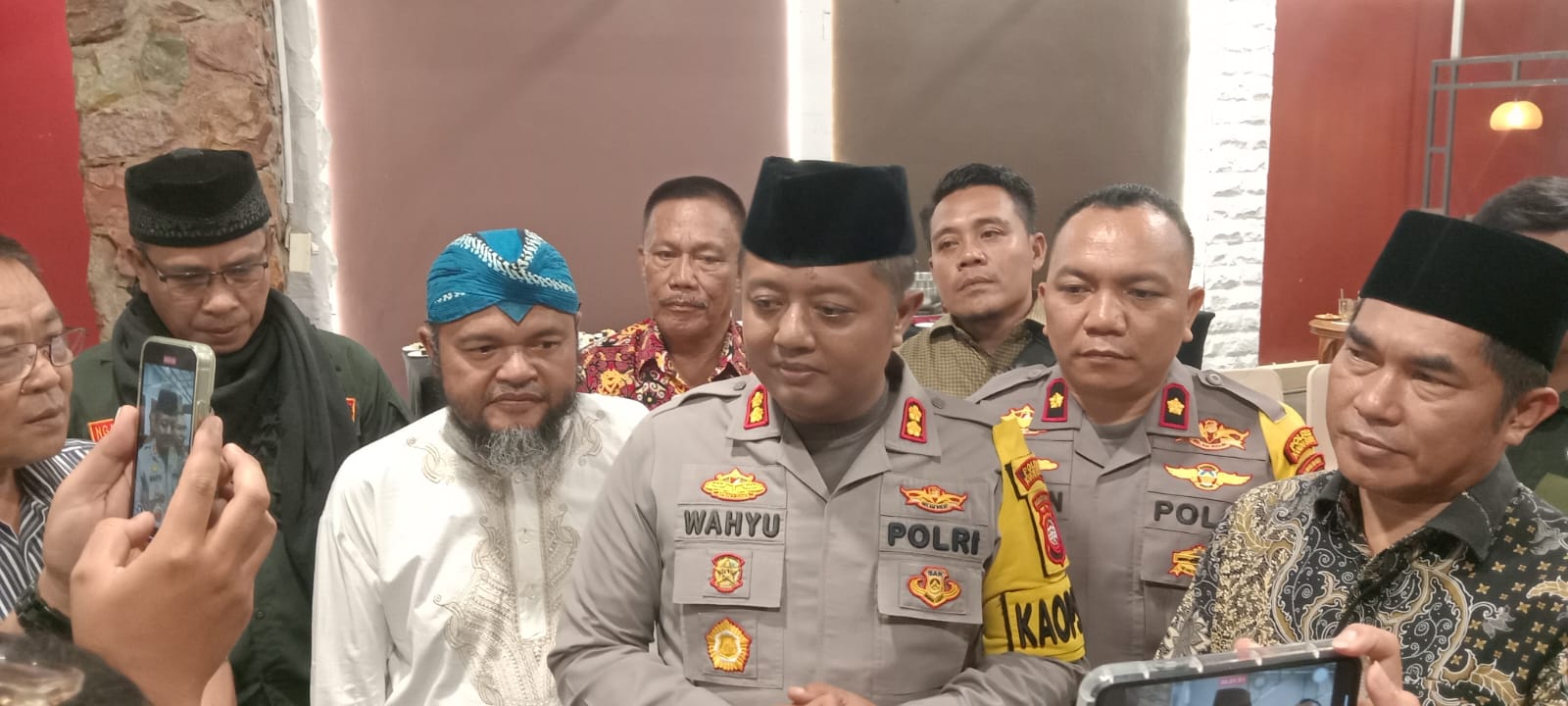 Sebelum Pamit, Kapolres Bersama Porum Merah Putih Kubu Raya Buka Puasa Bersama