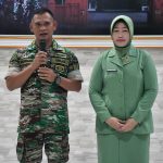 Mayor Inf Suwadi Resmi Jabat Kepala Staf Kodim 0815/Mojokerto