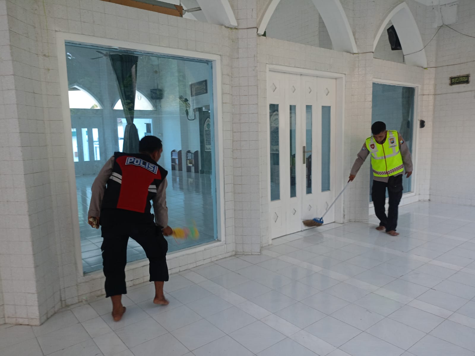 Sambut Bulan Suci Ramadan, Polres Sumenep Gelar Bakti Sosial Di Masjid