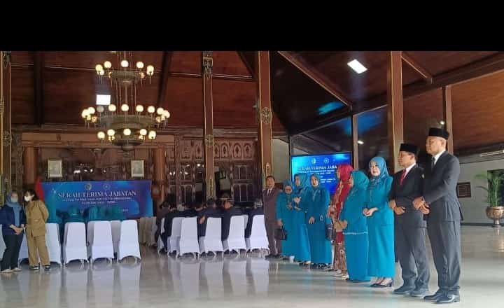 Sertijab Ketua TP-PKK Kabupaten Tulungagung Periode 2025-2030