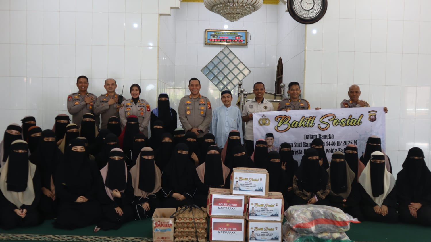Ramadhan Berkah, Kapolresta Pontianak Santuni anak Panti Asuhan Al Hasani “
