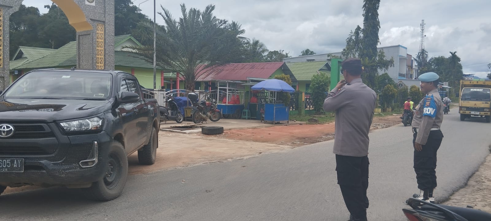 Kanit Provost Laksanakan Pengecekan Dan Pengawasan Terhadap Personil Polsek Mempawah Hulu Dalam Pelaksanaan Tugas