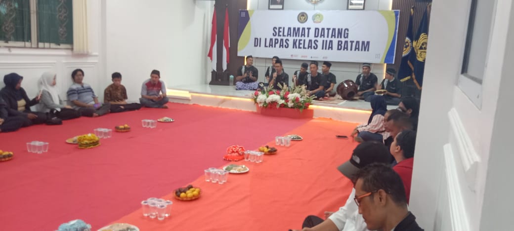 Lapas Kelas IIA Batam  Buka Puasa Bersama Seluruh Jajaran dan Awak Media