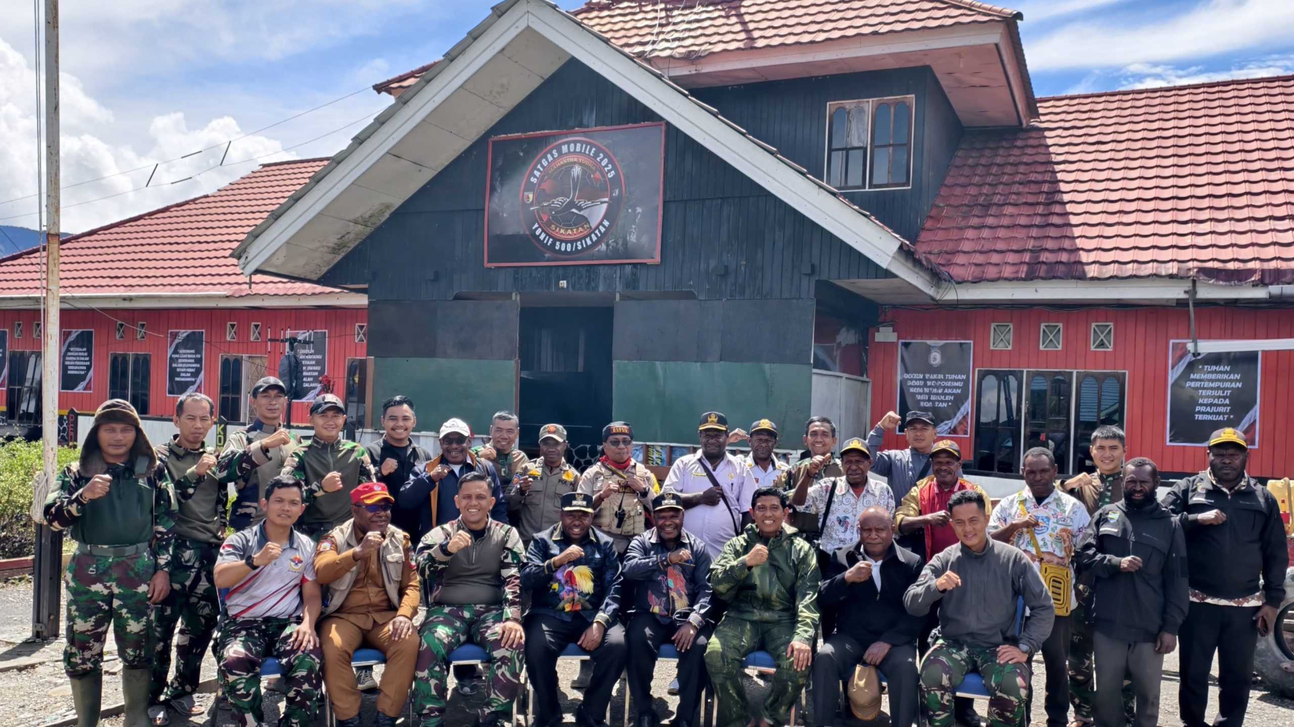 Membangun Tanah Damai di Intan Jaya, TNI dan Pemda Eratkan Sinergi untuk Kesejahteraan Rakyat