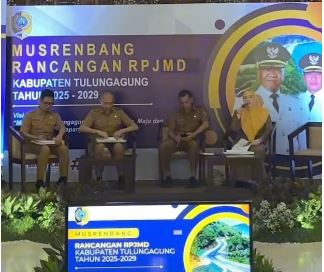 Bupati Gatut Sunu Buka Musrenbang RPJMD Kabupaten Tulungagung Tahun 2025-2029