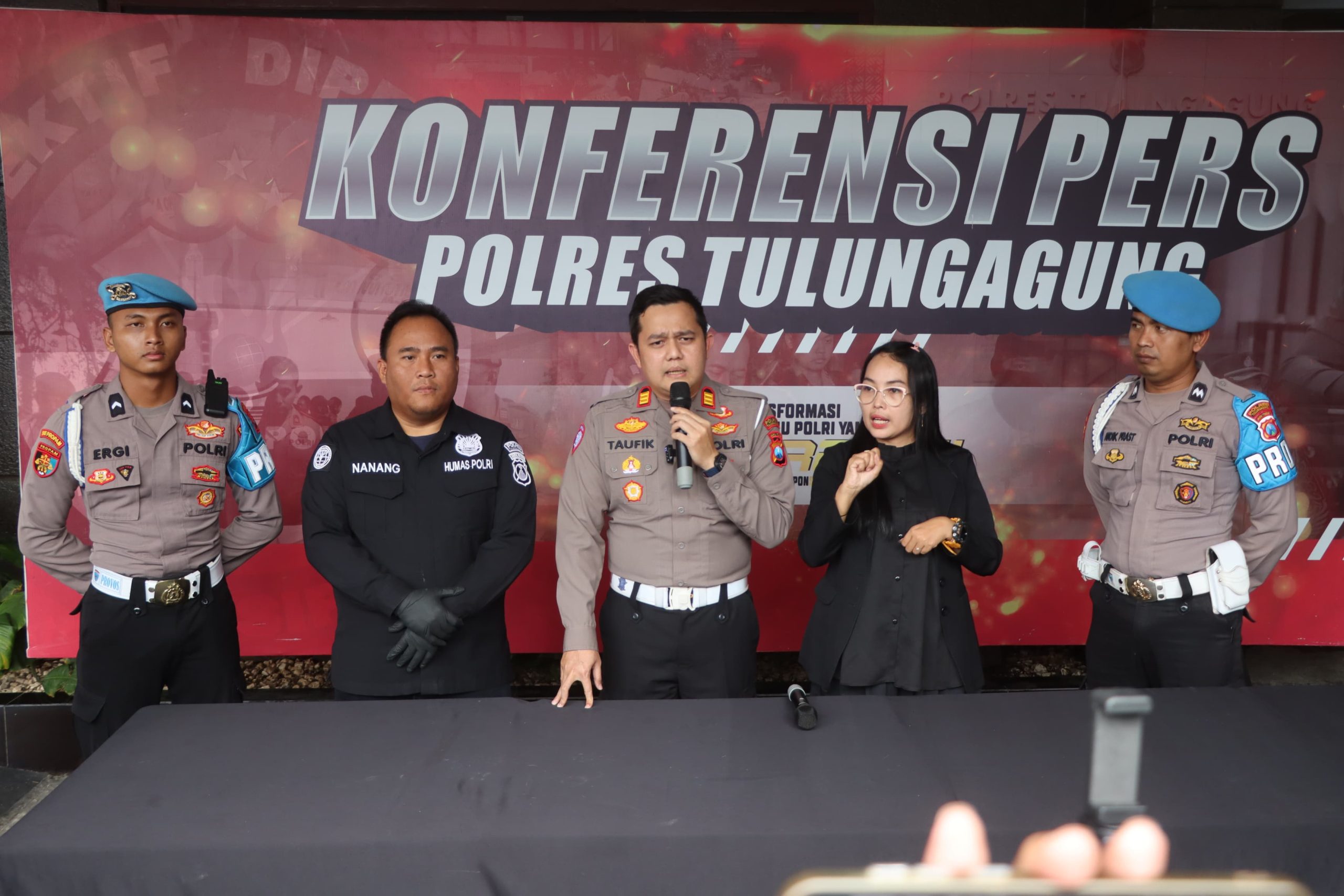 Polres Tulungagung Klarifikasi Soal Kejar Pelanggar Hingga Kecelakaan Yang Viral di Medsos