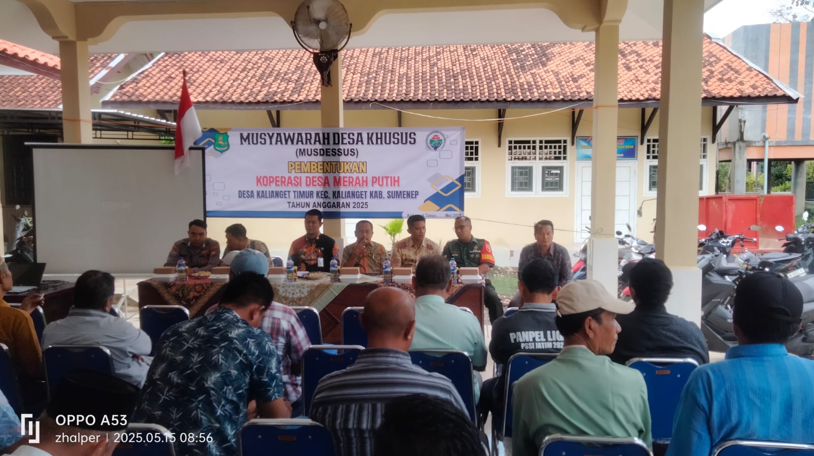 Pemdes Kalianget Timur Adakan Musyawarah Desa Khusus Pembentukan Koperasi Desa Merah Putih