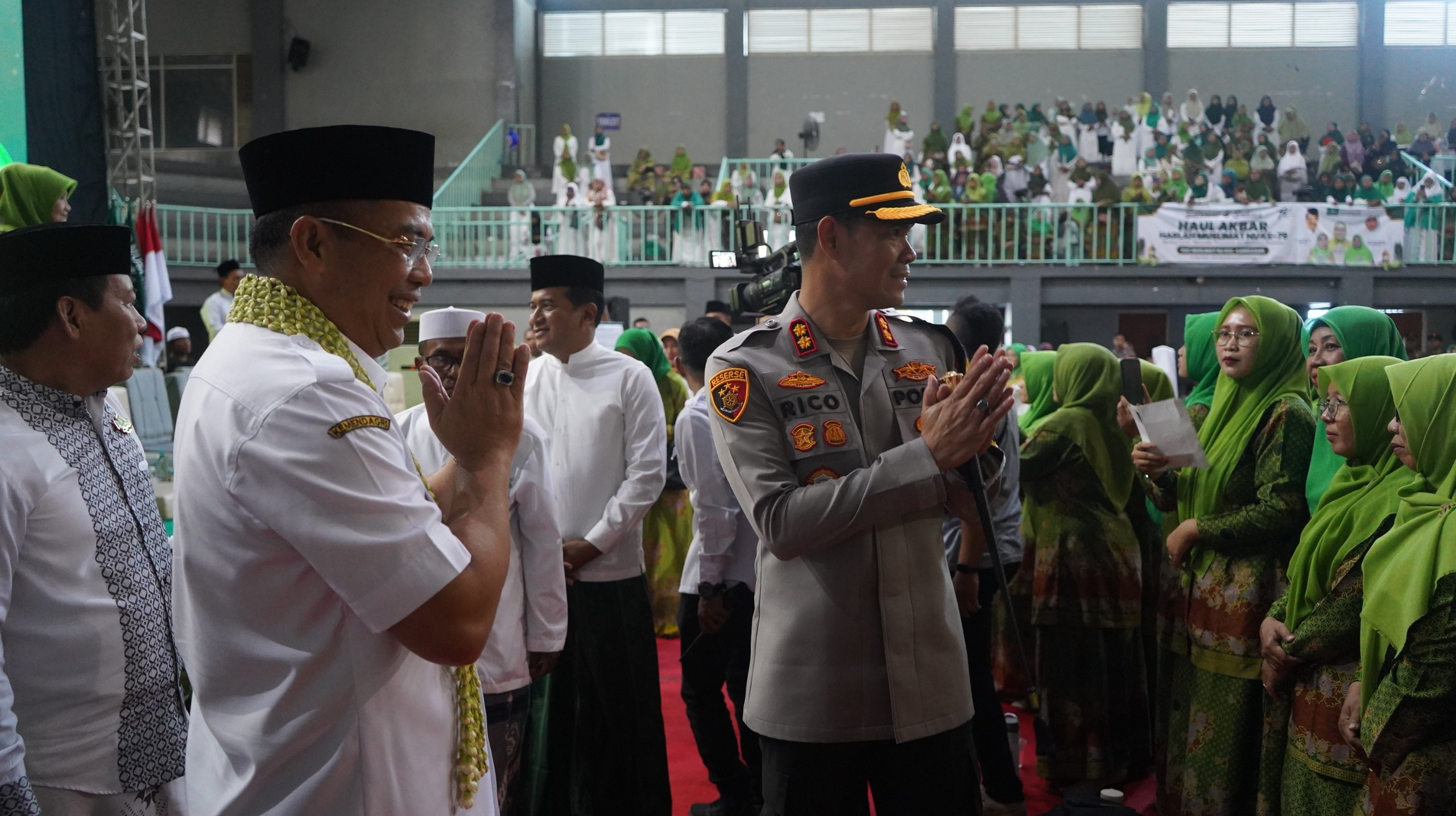 Kapolres Cek Pengamanan dan Hadiri Harlah PC Muslimat NU Kota Probolinggo Ke-79