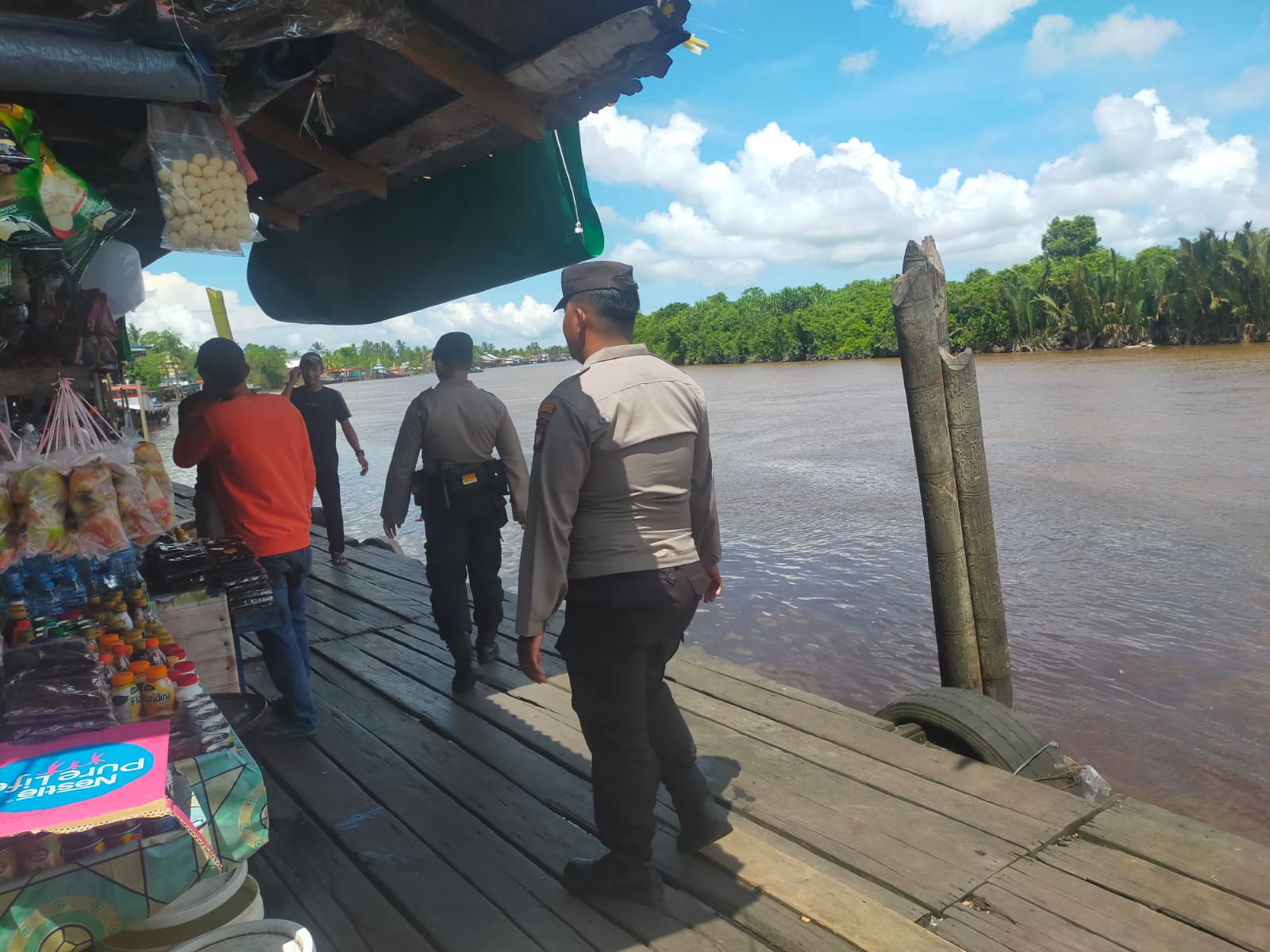 Pelabuhan dan Pasar Disisir Polisi, Lima Polsek di Kubu Raya Serbu Titik Rawan Premanisme