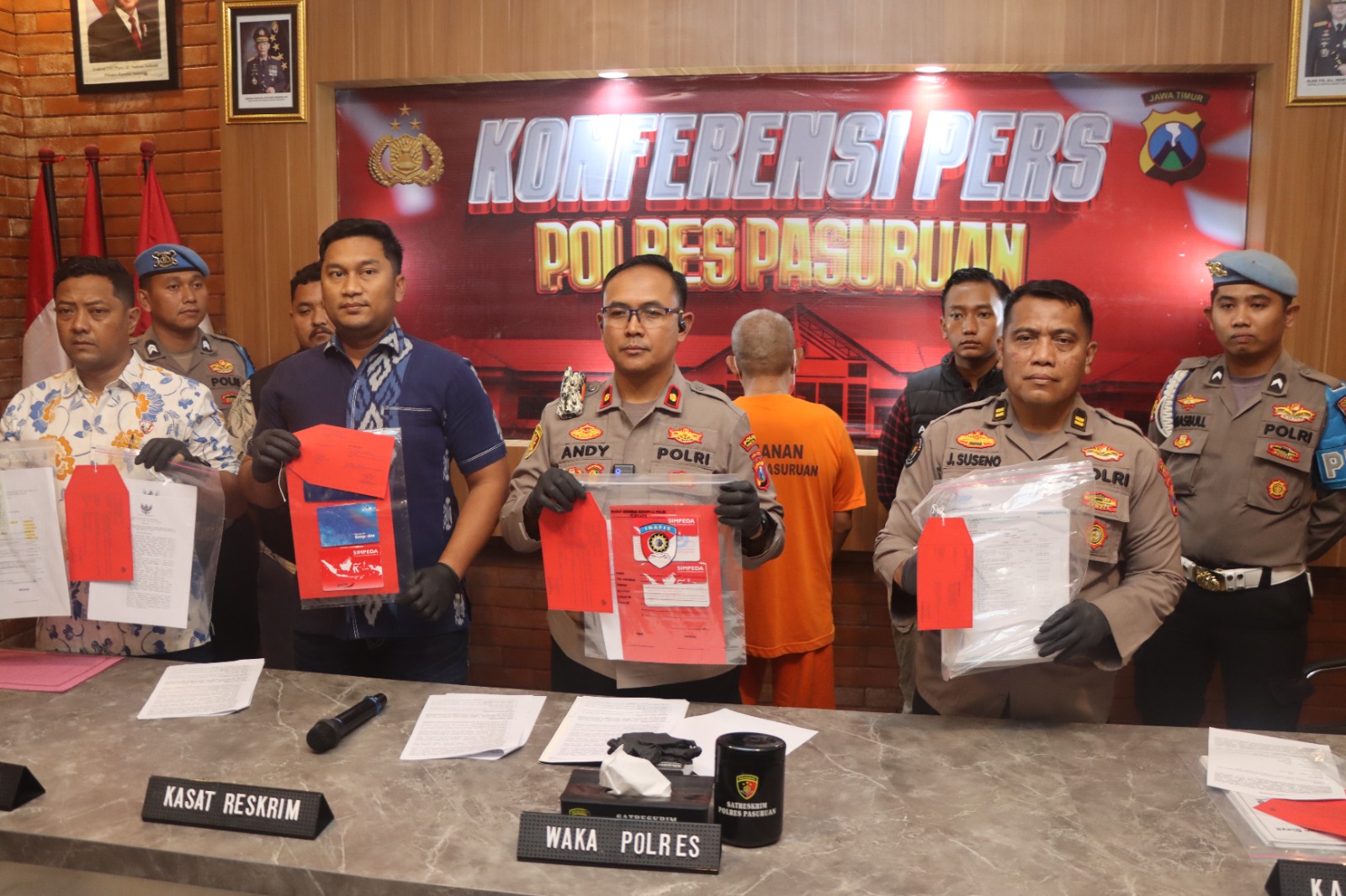 Polres Pasuruan Tetapkan Kades Ambal-Ambil sebagai Tersangka Korupsi Dana Desa