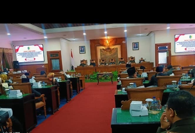 Rapat Paripurna DPRD Tulungagung, Bahas Ranperda Pajak Daerah dan Pertanggungjawaban APBD 2024