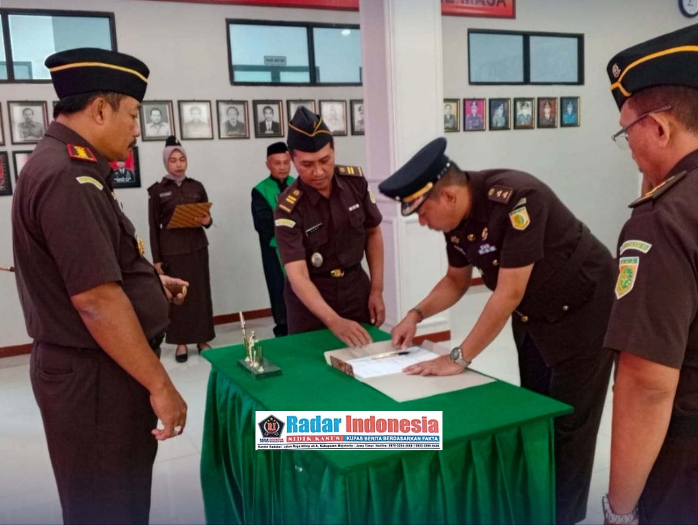 Kajari Bondowoso Lantik Kasi Pidsus,Dan Harus Siap Hadapi Tantangan Hukum