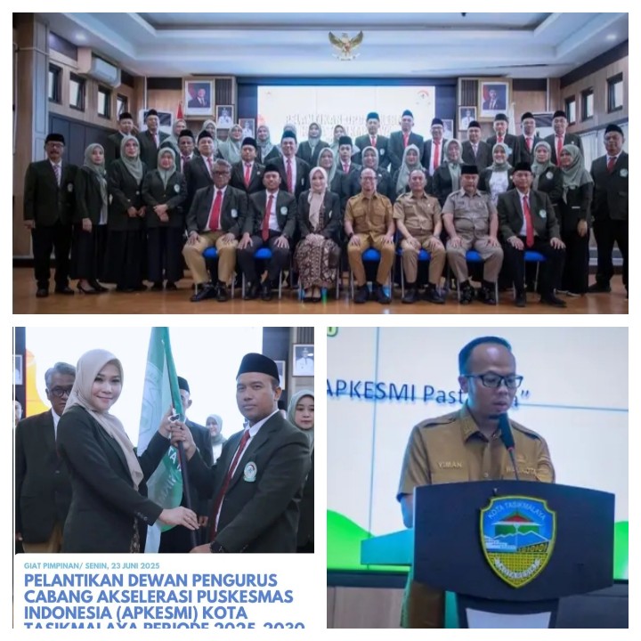Pelantikan “DPC APKESMI’ Tingkat Kota Tasikmalaya