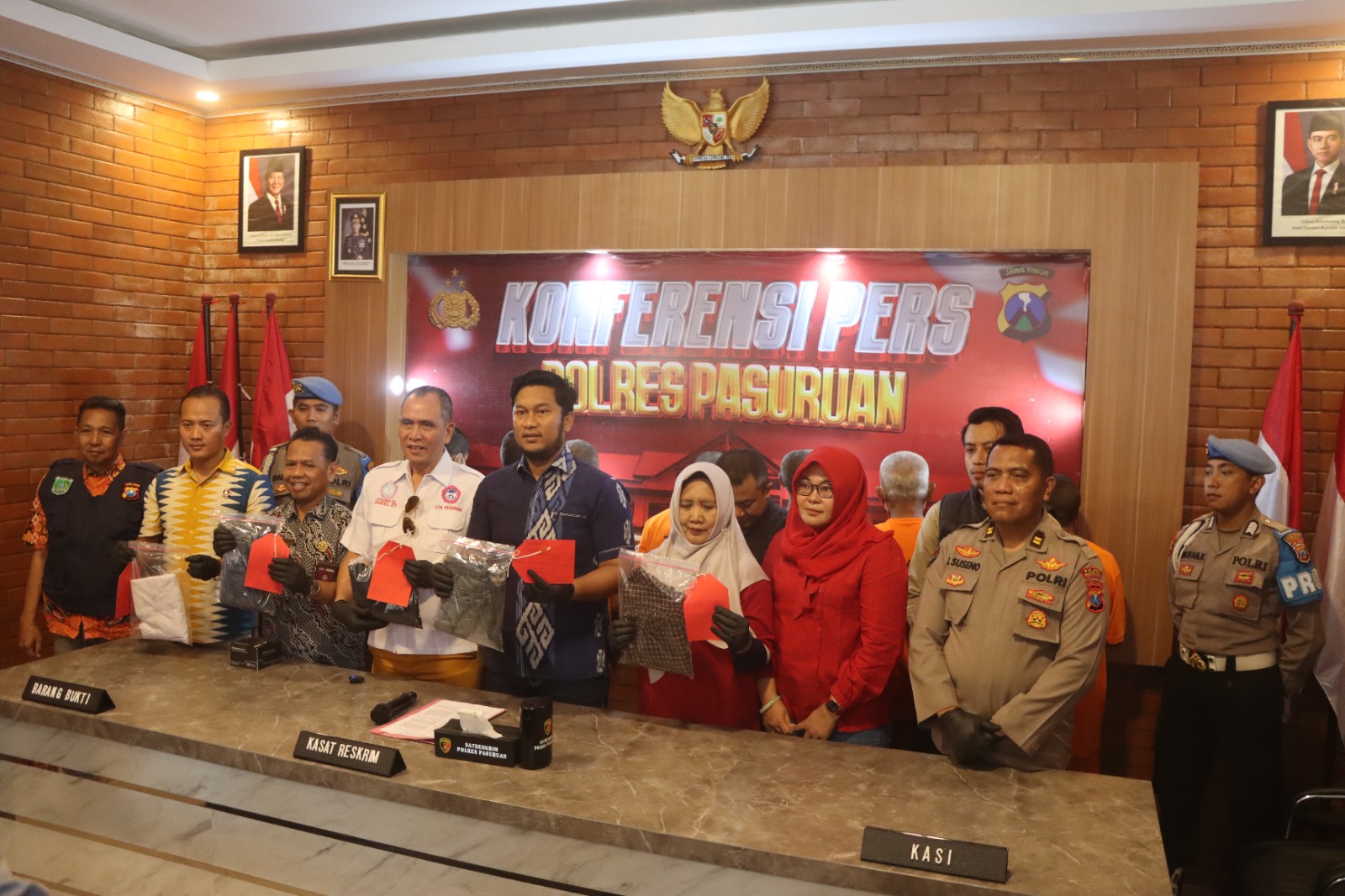 Polres Pasuruan Reales Kasus Asusila di Tutur, 7 Orang Ditetapkan Sebagai Tersangka