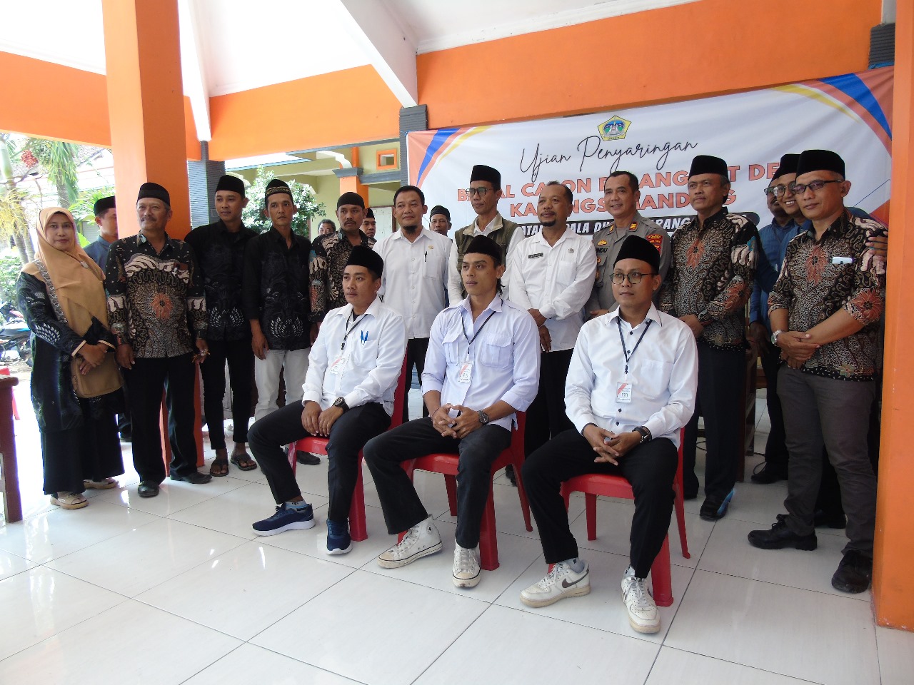 Syamsul Arifin nilai tertinggi pada proses penyaringan Kepala Dusun Desa Karangsemanding Kecm Balongpanggang Kab.Gresik