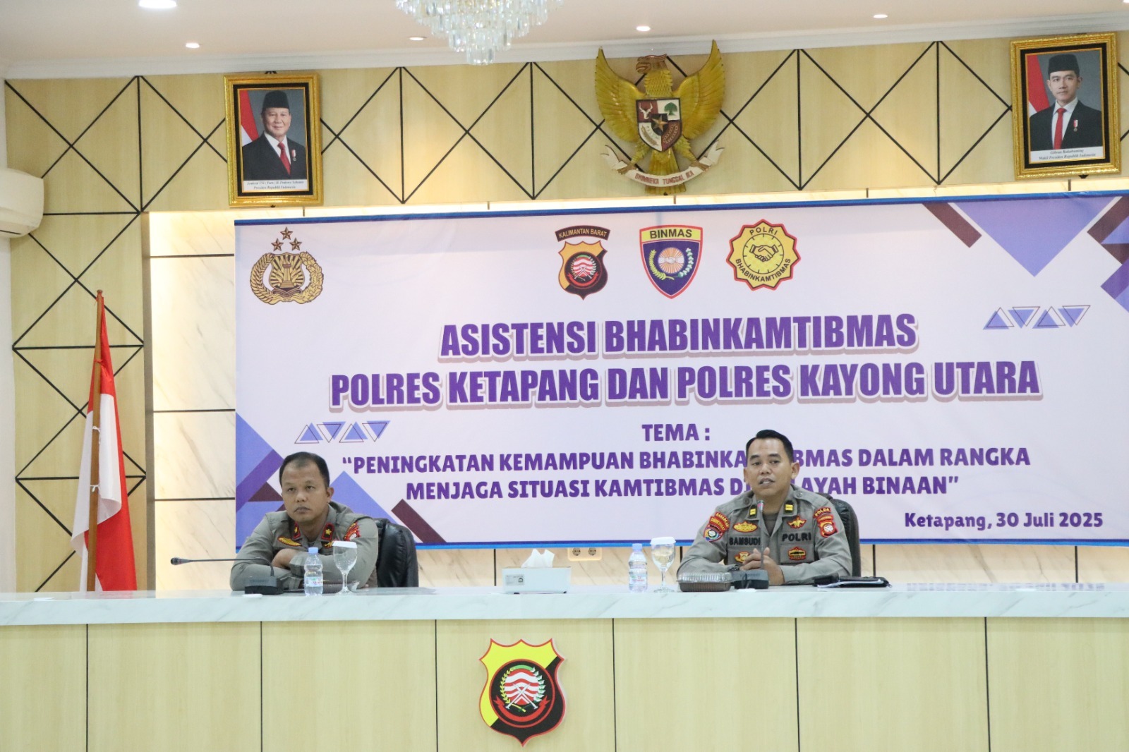 Perkuat Peran Bhabinkamtibmas Direktorat Binmas Polda Kalbar Kunjungi Polres Ketapang, Bersenergi Dengan Polres Kayong Utara
